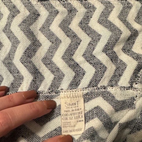 Vintage Moschino Jeans Cropped Chevron Jacket *Read Description* - Picture 4 of 12